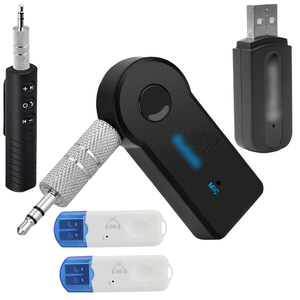 <span class=keywords><strong>Receptor</strong></span> de audio azul montado en coche, 3,5mm, inalámbrico, 5,0, adaptador azul. diente, convertidor USB azul. diente - Product Image 1