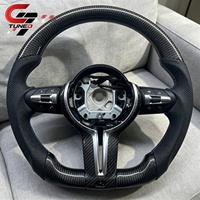 Volant de voiture en fibre de carbone rouge compatible avec BMW F30 F10 F15 F36 F20 F22 F25 F32 M3 M4 M5 X5 E46 E60 E70 E90 E91 E92