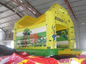 บ้านลมธีมสัตว์สำหรับเด็กเล่นกลางแจ้งให้เช่าสำหรับงานปาร์ตี้เชิงพาณิชย์ - Product Image 3