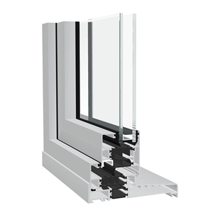 Sistem Windows Aluminium Aluminium Paduan, Sistem Windows Aluminium Desain Pemutus Panas Profil Aluminium