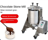 Broyeur à noix et à chocolat, moulin à pierre, équipement de broyage de pâte de sésame, fabrication de beurre de cacahuètes, garantie de 5 ans, usine de fabrication d'aliments en collation