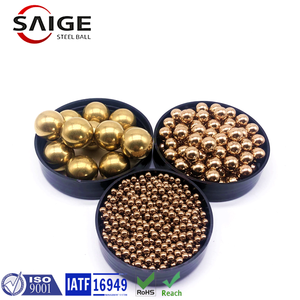 Bola de Cobre <span class=keywords><strong>Mini</strong></span> de 3 mm SAIGE, Pulida, Alta Precisión, Certificación ISO9001, Muestra Gratuita, Personalizable para Fornituras de Joyería - Product Image 1