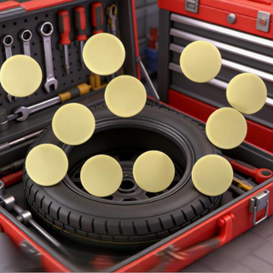 Bicycle Electric Vehicle Tire Repair Patch Glue-Free Cold Repair Glue Portable <b>Tool</b> Gloves Tire Lever Outdoor Set - Product Image 1