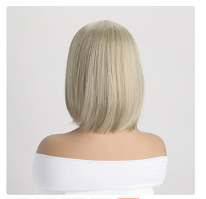 <span class=keywords><strong>ทรง</strong></span><span class=keywords><strong>ผมบ๊อบ</strong></span>เทียมของสุภาพสตรีทันสมัยพร้อมวิกผม<span class=keywords><strong>หน้าม้า</strong></span>ตรงสีทองอ่อน - Product Image 2