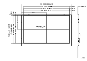 จอแสดงผล LCD อุตสาหกรรม LVDS ขนาด 5/7/8/10.1 นิ้ว |   ความเข้ากันได้สูงสำหรับการใช้งานทางการแพทย์ ยานยนต์ และเชิงพาณิชย์ |   คุ้มค่าคุ้มราคา - Product Image 6