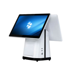 Terminal POS con Pantalla Dual de 15.6 y 11.6 Pulgadas, Intel I5, Windows, 8GB de RAM/128GB de Almacenamiento para Restaurantes, Cafés y Supermercados - Product Image 1