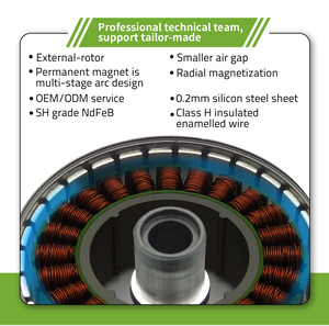 MF7015v2 servomotore di controllo FOC con azionamento per robot meccanico a piede/braccio/ruote <span class=keywords><strong>Scara</strong></span> - Product Image 3