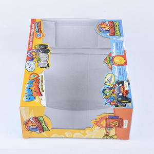 Caja de cartón corrugado con ventanas de PVC personalizadas para juguetes o regalos - Product Image 2