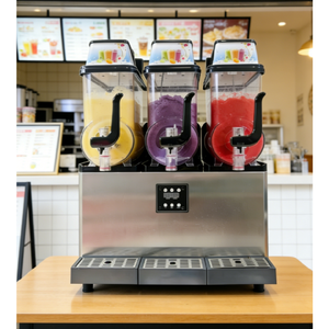 Máquina de Granizados de Doble Sabor con Control Digital de Temperatura para Fiestas y Negocios de Catering - Product Image 1