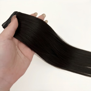 Extensiones de Cabello Ruso Virgen Remy 100% de Fábrica Ruikang para Genius Weft, Cabello Humano Europeo - Product Image 3