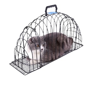 Hyra Blowing Cat Baño Jaula Malla Mascota Secador Jaula Perro <span class=keywords><strong>Red</strong></span> Cachorro Gato Aseo Jaula de Ducha - Product Image 5