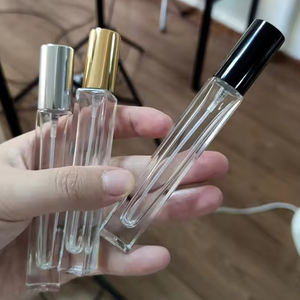 Botol Parfum Semprot Kosong Wanita, Botol Kaca Kecil Bening 10Ml Perjalanan Saku Kustom - Product Image 5