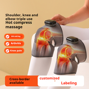 Massageador de ombro para terapia térmica de vibrações sem fio, massageador para tratamento físico de joelho e cotovelo, máquina para alívio da dor - Product Image 6