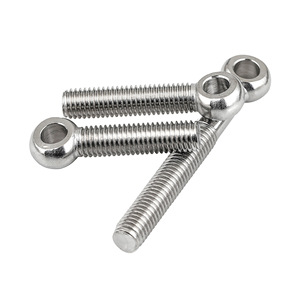 304 vis à jointure en acier inoxydable anneau de suspension oeil de <span class=keywords><strong>poisson</strong></span> flexible avec trou boulon vis à nouer série complète M5-M16 - Product Image 5