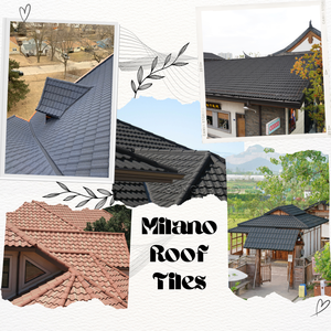 Tejas de Techo Milano con Recubrimiento de Piedra Corrugada, Resistentes al Calor y Duraderas, de Aluzinc que No se Descoloran, para Zimbabue y Vietnam, Marca Sangobuild - Product Image 5