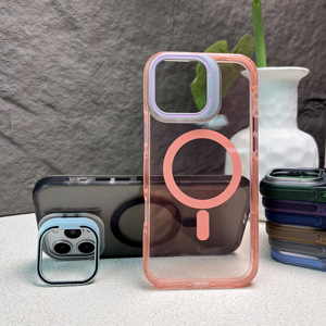 Dual-hai lớp <span class=keywords><strong>IMD</strong></span> quá trình Chrome mạ kim loại khung chống trượt Dải từ tính tập tin đính kèm chức năng cùng một màu sắc điện thoại di động trường hợp - Product Image 3