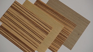 Chapas de Madera de <span class=keywords><strong>Zebrano</strong></span> de Alta Calidad de Groenlandia, Corte en Rodajas de 250x58cm, Diseño Contemporáneo para <span class=keywords><strong>Muebles</strong></span> de Hotel con 1 Año de Garantía - Product Image 6