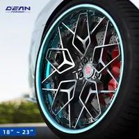 DEAN-DB011P2 forged-ruedas de aleación de aluminio 6061-T6 para coches, 18 a 23 pulgadas, modificación personalizada, 2 piezas