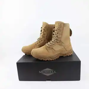 High Quality and different colors Long Shoes Jungle Leather Desert Tactical Boots