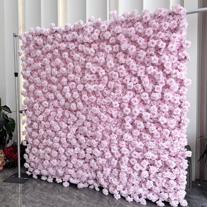 ฉากหลังดอกไม้แบบม้วนเก็บได้ ใช้ได้หลายโอกาส สำหรับงานแต่งงาน งานปาร์ตี้ งานเทศกาล และงานตกแต่ง - Product Image 4