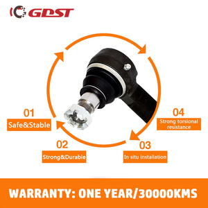 GDST ขายส่งราคา OEM 8-98056-551-0 8980565510 เหล็กอะไหล่รถยนต์เพลาหน้า Tie Rod End ผลิตสําหรับ ISUZU D-MAX - Product Image 3