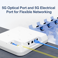 Ruijie-Punto de acceso para interiores, dispositivo de radio dual, 5.378 Gbps, Wi-Fi 6 empresarial, 2, 2, 1, 2