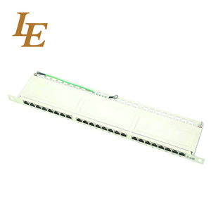 LE LE-P3724S Panneau de brassage Cat6 24 ports pour montage en rack avec connecteurs RJ45 Keystone, Accessoires réseau - Product Image 3