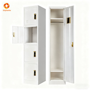 Armadi di stoccaggio elettronici in acciaio a una porta per <span class=keywords><strong>camera</strong></span> <span class=keywords><strong>da</strong></span> <span class=keywords><strong>letto</strong></span> armadi in metallo Multi-porta <span class=keywords><strong>da</strong></span> palestra per lavoratori - Product Image 3