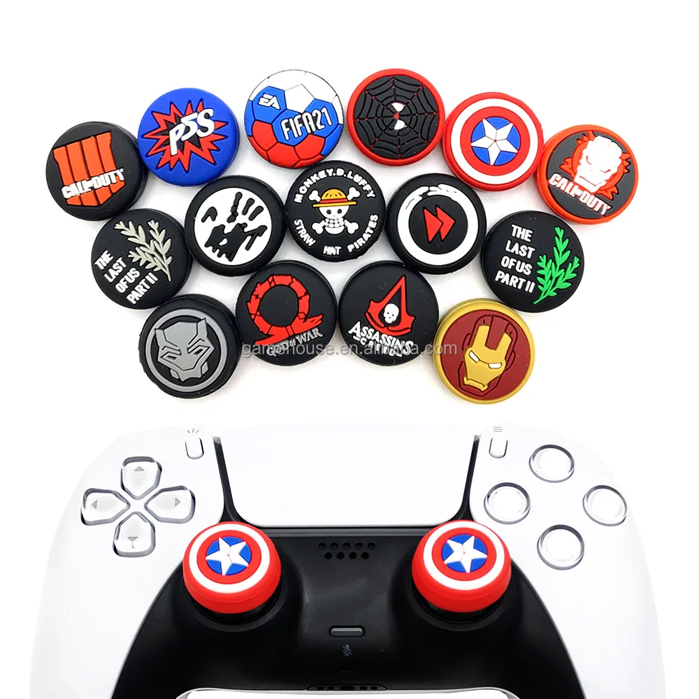 RTS Call Duty Thumb Stick Grip Caps Thumb Stick Cover pour PS4 PS5 Xbox One 360 Switch Pro Controller