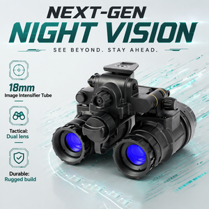 Dispositivo de Visión Nocturna Binocular Multiusos PVS31 con Tubo Intensificador de Imagen de 18 mm y Montura para la Cabeza, Resistente al Agua - Product Image 1