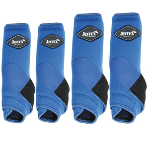 Ensemble de bottes de cheval de couleur rose populaire bottes de médecine équestre de qualité supérieure botte de Tendon équestre de Style professionnel avant et arrière - Product Image 6