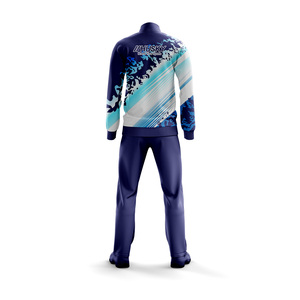 Survêtement décontracté à capuche pour homme, imprimé par sublimation, fermeture éclair unie, respirant, en polaire, pour l'hiver - Product Image 3