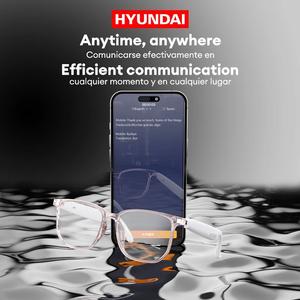 Gafas Inteligentes Inalámbricas Jumon HY-C8 con BT 5.4, Llamadas, Traducción por IA, Asistente de Voz, Resistencia al Agua IP67, Captura de Video 1080P, Uso en Exteriores - Product Image 3