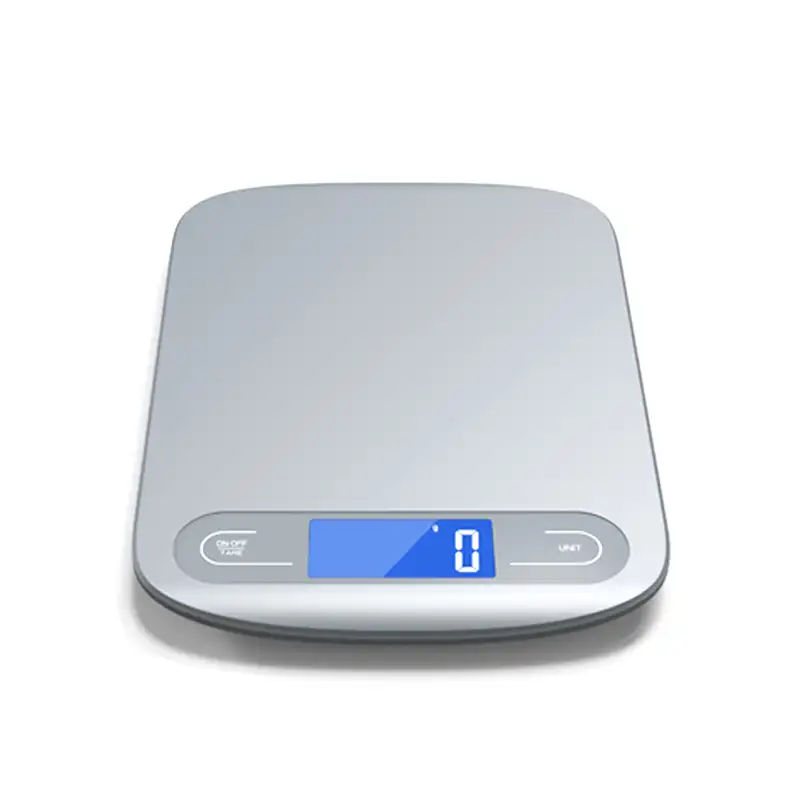 J&R Water Proof Promotional Foldable Compact LED Display 5kg1g Electronic Digital Food Kitchen Scale