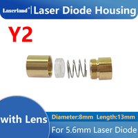 Lentille en plastique focalisable 08*13mm 5.6mm TO18 Laser Diode LD boîtier en métal