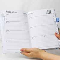 Nouvel Arrivage 2026 : Carnet de Planification Premium A5 en Cuir PU avec Boucle pour Stylo et Bande Élastique