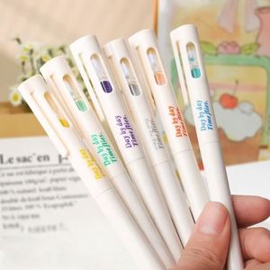 Stylo Gel Sablier Personnalisé à Durée Limitée, Noir Rétractable 1,0 mm, Spécial Examens Étudiants, en Plastique - Product Image 3