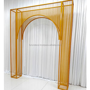 Forme carrée d'arche de mariage en métal FURUN pour les arrière-plans spéciaux de fête et d'événement - Product Image 3