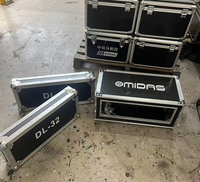 Flight case portable Midas DL32 Stage Box sans roulettes pour équipement audio