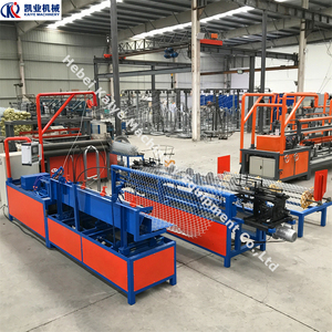 Nhà Máy Giá Tốt Nhất Tự Động Dây Duy Nhất Lưới Dệt Hàng Rào Làm Chuỗi Liên Kết Hàng Rào Máy - Product Image 2