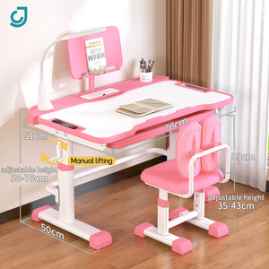 Nghiên Cứu Bằng Gỗ Bảng Và Ghế Đặt Cho Trẻ Em Chiều Cao Có Thể Điều Chỉnh Sinh Viên Bàn Và Ghế Cho Trẻ Em Nhà Nghiên Cứu Đồ Nội Thất Cho Phòng Ngủ - Product Image 2