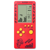 QF Portable Classique Rétro Console De Jeu De Poche Grand Écran Brique Console En Plastique Durable Modèle QF-fk1