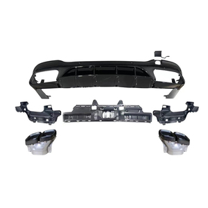 Haute qualité 2020 + Glc Class C253 coupé <span class=keywords><strong>Amg</strong></span> <span class=keywords><strong>63s</strong></span> pare-chocs arrière tuyau d'échappement costume lame de diffuseur arrière pour <span class=keywords><strong>mercedes</strong></span>-benz - Product Image 1