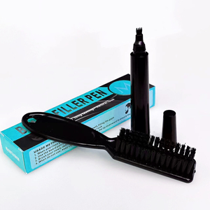 Penna riempitrice per <span class=keywords><strong>barba</strong></span> impermeabile colore nero riempimento spazi vuoti potenziatore per sopracciglia disegno per capelli styling kit penna per riempimento <span class=keywords><strong>barba</strong></span> penna per <span class=keywords><strong>barba</strong></span> - Product Image 3