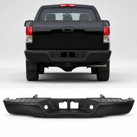 Untuk Toyota Tundra 2007-2013 Bumper Belakang Hitam Tanpa Lubang Sensor Bumper Pikap