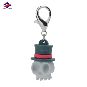 Longzhiyu 17年工場カスタム3DミニサボテンPVCキーホルダーかわいい小さなギフト植物キーリングキーホルダー卸売 - Product Image 2