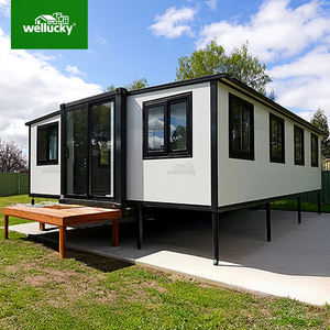 Erweiterbares Containerhaus Langlebiger Stahlrahmen Isoliertes Ausklappbares Containerheim für Camping, Büro und Unterkunftsprojekte - Product Image 2