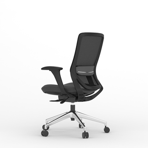 Ghế Ngồi Bằng Vải Máy Tính Công Thái Học Lưng Giữa Ghế Bàn Văn Phòng Tại Nhà Điều Hành Có Bánh Xe - Product Image 2