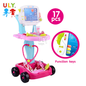 मजेदार और शैक्षिक प्लास्टिक डॉक्टर खिलौने बच्चों को लड़कों और लड़कियों के लिए मेडिकल किट सेट - Product Image 4