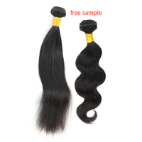 Extensions de cheveux naturels vierges Remy vietnamiens XIUYA, lisses comme des baguettes, en lots, échantillon gratuit